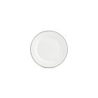 Plato llano ala 24.5cm filo negro colección Bistro - AE 750872