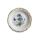 Plato llano ala 26cm vintage colección Blue flower - PO 1W LLF27