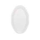Fuente oval 25cm colección Vintage blanco - PO FLYOKY25