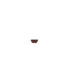 Bol 7x7xH3cm Omni chestnut - AE 791600