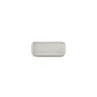 Bandeja rectangular gris 22x10cm colección oxido mist-AE 605055