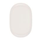 Fuente Ovalada blanco 37x24cm colección blanco-PO FUM37