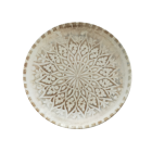 Plato llano 25 cm colección granada sand - PO 72 L25GS
