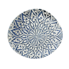 Plato llano irregular 27 cm colección granada blue - PO 72 IL27GB