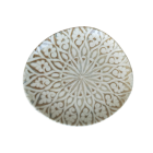 Plato llano irregular 27 cm colección granada sand - PO 72 IL27GS