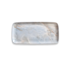 Fuente rectangular marmol azul 34x16cm colección marble-PO 6 FUQ35