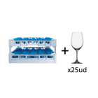 Full Rack 25 Copas Burdeos Festival- SPF 4028035 Full Rack Solution