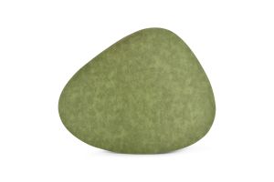 Mantel individual oval 45x37cm verde colección Layer - AE 757184