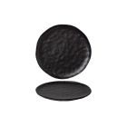 Plato llano 22cm colección Orna Black -  IP 101022L030