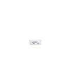 Bol 13xH5cm blue flower Retro - AE 741099