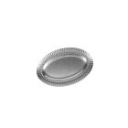 Bandeja 30x20cm ala efecto marteleé  plata vieja Serve - AE 791520