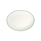 Fuente oval Plato 36cm Modest Green - PO 30 FUL36